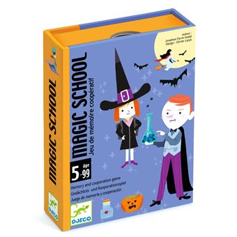 Jeu de cartes Djeco Magic School - 1