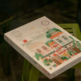 Coffret peinture au numéro La Petite Epicerie Singapore par Hoglet & Co