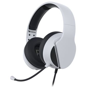 Micro Casque Gaming Filaire Subsonic pour console PS5 Blanc