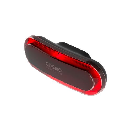 Feu arrière connecté Cosmo Bike avec télécommande Noir