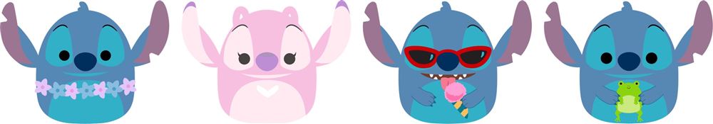 Jazwares Squishmallows Disney Stitch 35 cm au meilleur prix sur