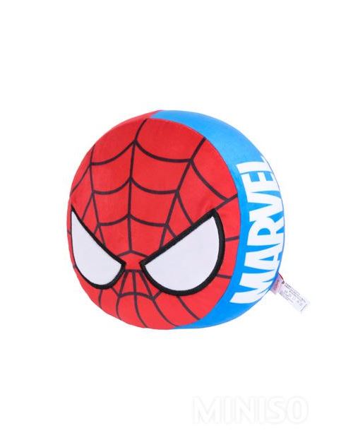 Coussin Miniso Marvel Spider Man Rouge et Bleu