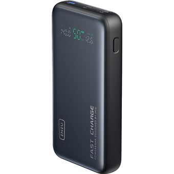 Batterie externe Iniu Powerbank 140 W Leopard Power avec 2 USB-C +1 USB-A 25000 mAh Noir
