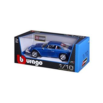 BBurago Modele reduit Alpine Renault A110 1600S Echelle 1 18 Bleu Voiture fnac Belgique