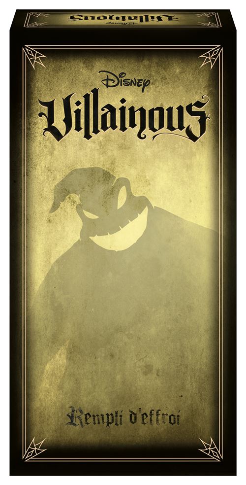 Jeu de Rôles Ravensburger 22582 – Disney Villainous, Extension Solo Rempli d'Éffroi, 2 à 4 Joueurs, Dès 10 Ans