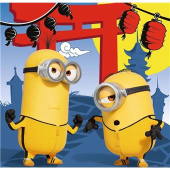 Puzzles 3 x 49 pièces Ravensburger Drôles de Minions 2