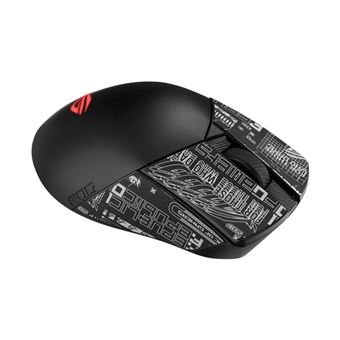 ASUS ROG Keris Wireless AimPoint - Souris - ergonomique - pour droitiers - optique - 5 boutons - sans fil, filaire - 2.4 GHz, USB 2.0, Bluetooth 5.1 - noir