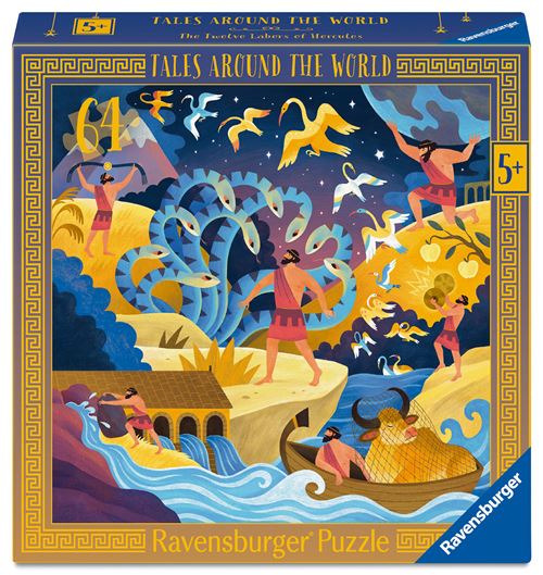Puzzle 64 pièces Ravensburger Les douze travaux d'Hercule