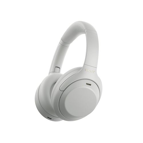 Casque audio arceau sans fil Sony Hi Res WH 1000XM4C Bluetooth à réduction de bruit active