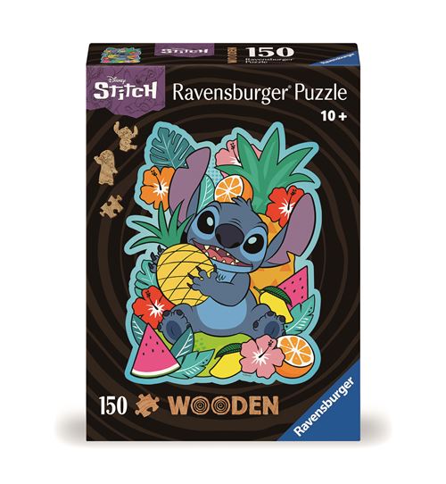Puzzle En Bois Stitch 150 Pièces Ravensburger La Boite - vue 4