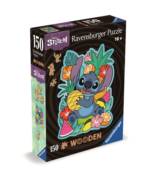 LILO & STITCH - Stitch - Wooden Puzzle 150P : : Puzzle  Ravensburger DISNEY