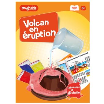 Kit Magnoidz crée ton volcan en éruption