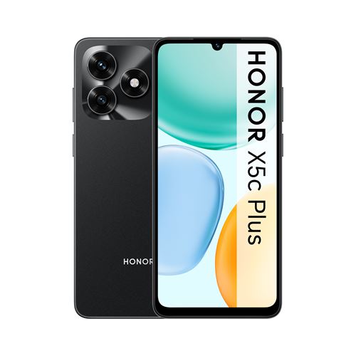 Smartphone Honor X5c Plus 6,74” Double nano SIM 64 Go Midnight Black