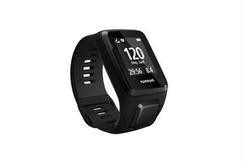 Montre connect&eacute;e Multisport TomTom Spark 3 Cardio GPS Noir Taille L