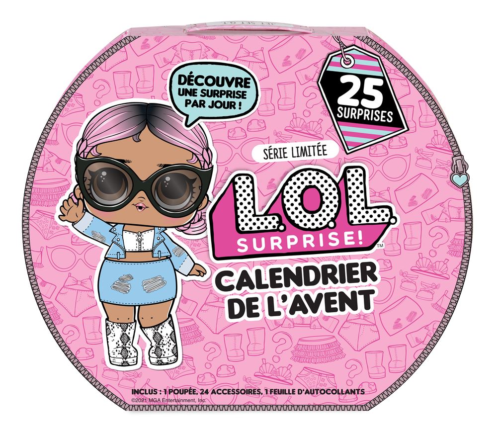 CALENDRIER DE L'AVENT POUPEE LOL L.O.L 