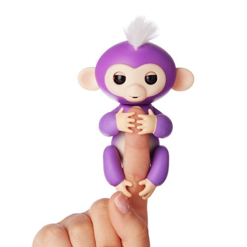 Fingerlings WowWee Bébé singe interactif Violet - Figurine de