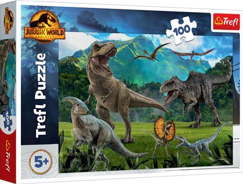 Puzzle 100 pièces Trefl Jurassic World