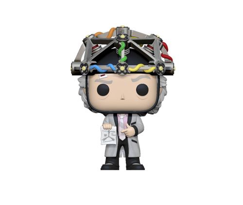 Figurine Funko Pop Movies Back to the Future Doc with Helmet