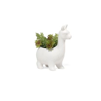 Pot Lama pour plantes Kikkerland Blanc