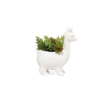 Pot Lama pour plantes Kikkerland Blanc