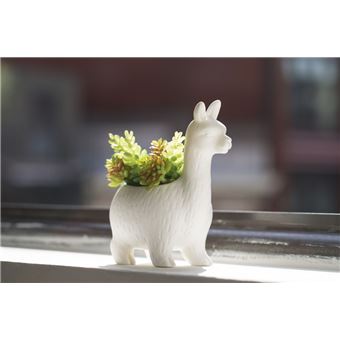 Pot Lama pour plantes Kikkerland Blanc