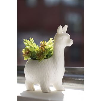 Pot Lama pour plantes Kikkerland Blanc