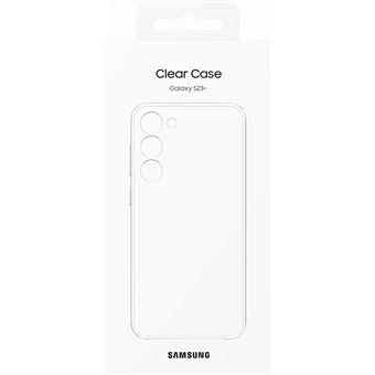 Coque souple pour Samsung Galaxy S23+ 5G Transparent