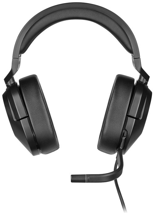 Micro-casque Gaming circum-aural filaire Corsair HS55 Stéréo Noir carbone