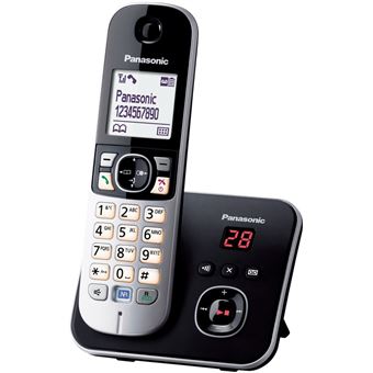 Panasonic KX-TG6821 Draadloze telefoons Antwoordapparaat Zwart scherm - 1