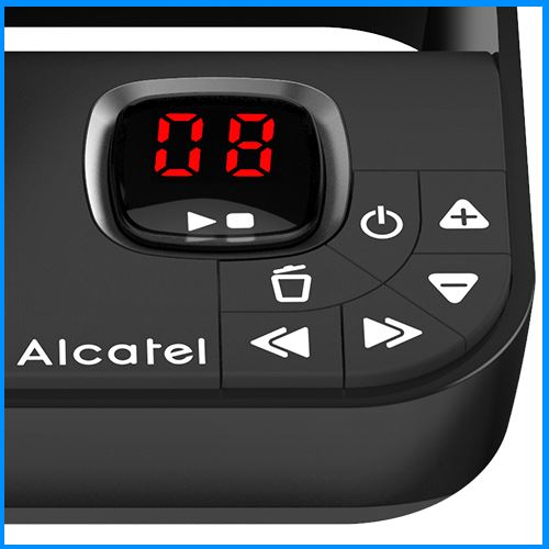 Alcatel F860 Voice Duo Noir - Téléphone fixe sans fil Alcatel sur