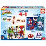 Coffret multi-jeux Educa Super Pack Spidey & His Amazing Friends