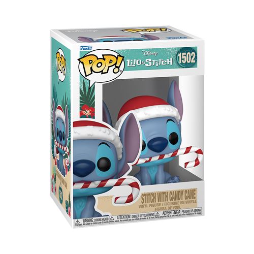 Figurine Funko Pop Disney Stitch holiday with CC État correct - Funko reconditionné disponible sur Fnac