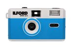 Appareil photo argentique compact 24x36 Ilford Sprite II Argent et bleu - Réutilisable