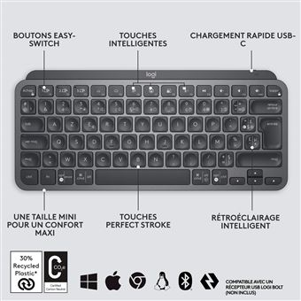 Bon plan – Le clavier Logitech MX Keys Plus à 90 € - Les Numériques