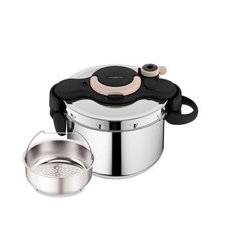 Autocuiseur Seb cocotte-minute® ClipsoMinut' Éco Compact+ 9L P4904931 Inox - 1