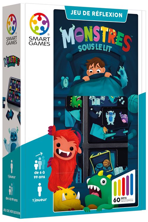 Jeu de réflexion Smartgames Monstres sous le lit