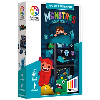 Jeu de réflexion Smartgames Monstres sous le lit