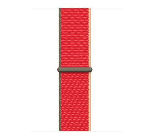 Apple - (PRODUCT) RED - boucle pour montre intelligente - 44 mm - taille Regular - rouge - pour Watch (42 mm, 44 mm)