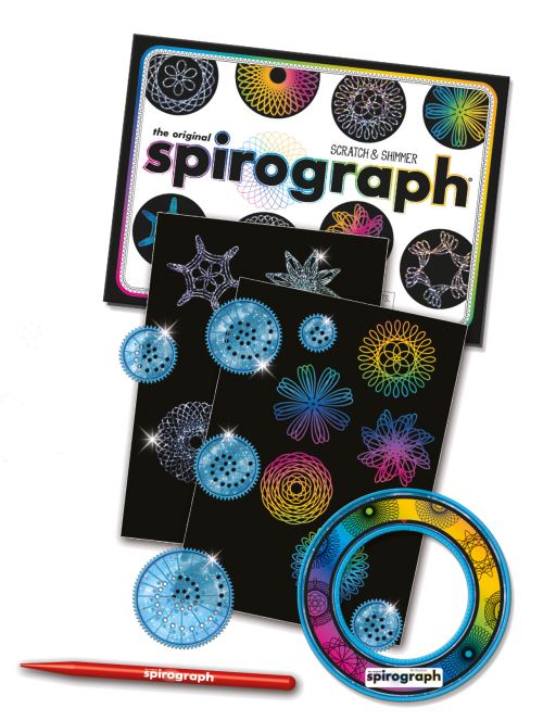 spirograph scratch and sparkle