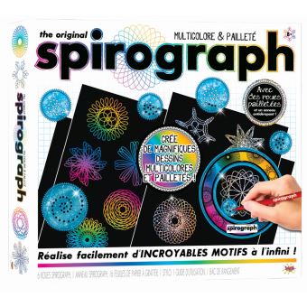 Jeu créatif Splash Toys Spirograph scratch et sparkle