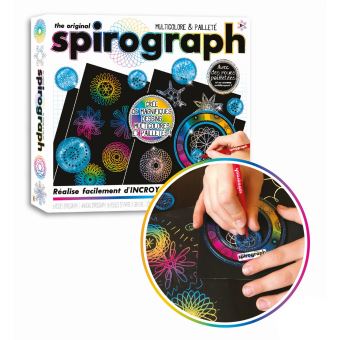 Jeu créatif Splash Toys Spirograph scratch et sparkle