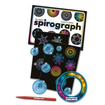 Jeu créatif Splash Toys Spirograph scratch et sparkle