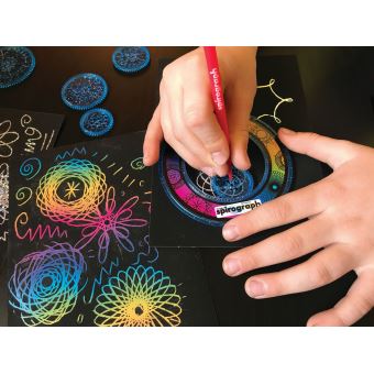 Jeu créatif Splash Toys Spirograph scratch et sparkle