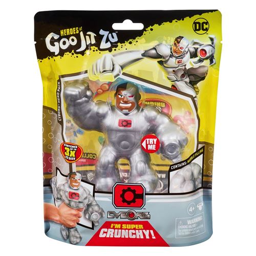 Figurine Goo Jit Zu DC Comics Cyborg 11 cm
