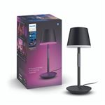 Lampe connectée Philips Hue Go portable Noir