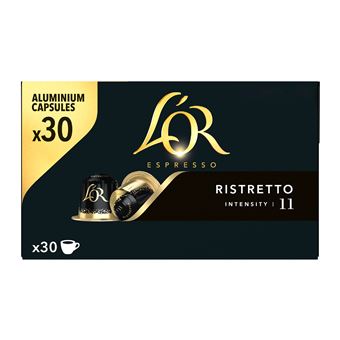 Pack de 30 capsules café L'Or Espresso Ristretto 4080116 156 g Noir - 1