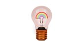 LAMPE AMPOULE SANS FIL ARC EN CIEL