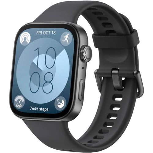 Huawei Watch Fit 3 Bluetooth GPS 43,2mm AMOLED Noir Taille Unique Pulsomètre SpO2 Sommeil - Image 3