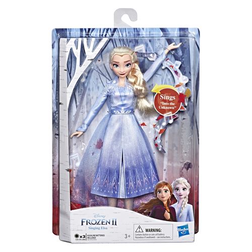 Poupée Disney Frozen La Reine des Neiges 2 Elsa Chantante 27 cm