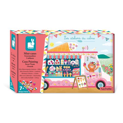 Jeu Créatif Les Ateliers du Calme Mini-Canes Gourmanides Hachette